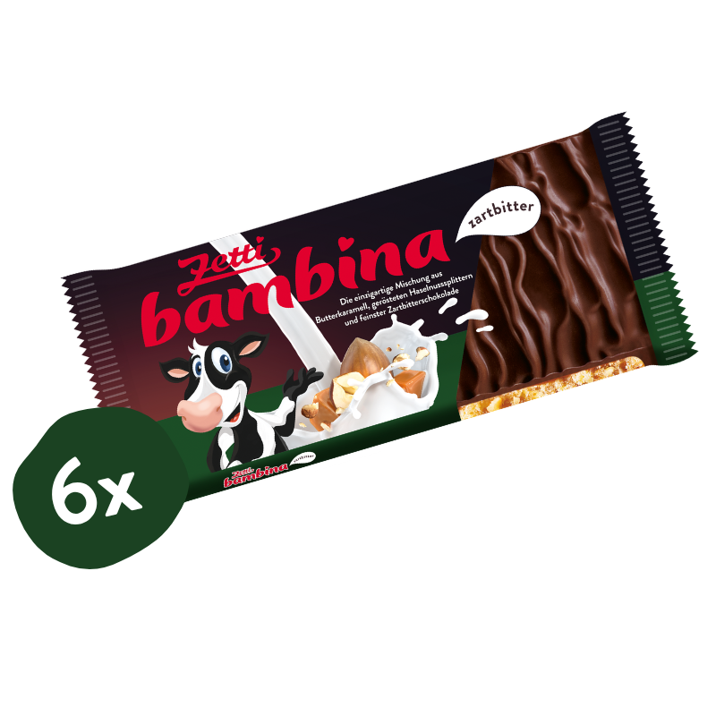 Zetti bambina Zartbitter (6 Stück)