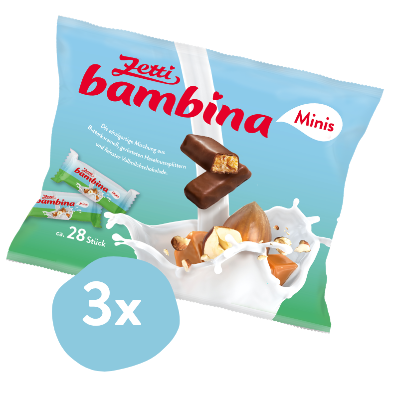 Zetti bambina Minis (3 Stück)