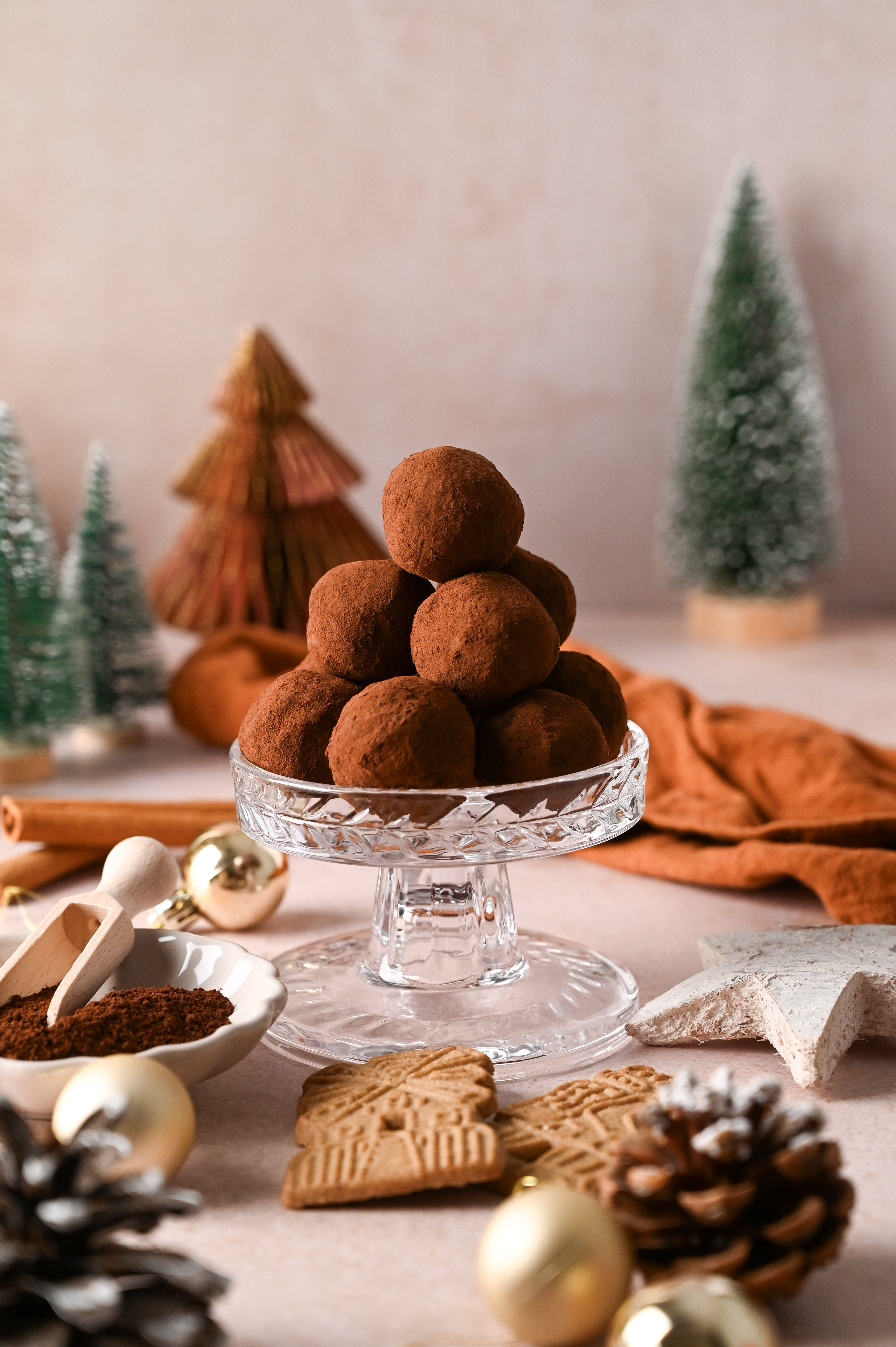 WEIHNACHTLICHE SCHOKOLADEN-TRÜFFEL