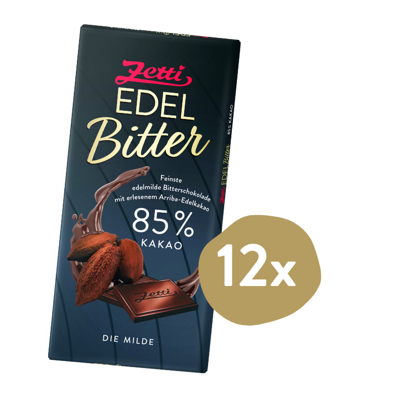 Zetti Edelbitter 85% (12 Stück)