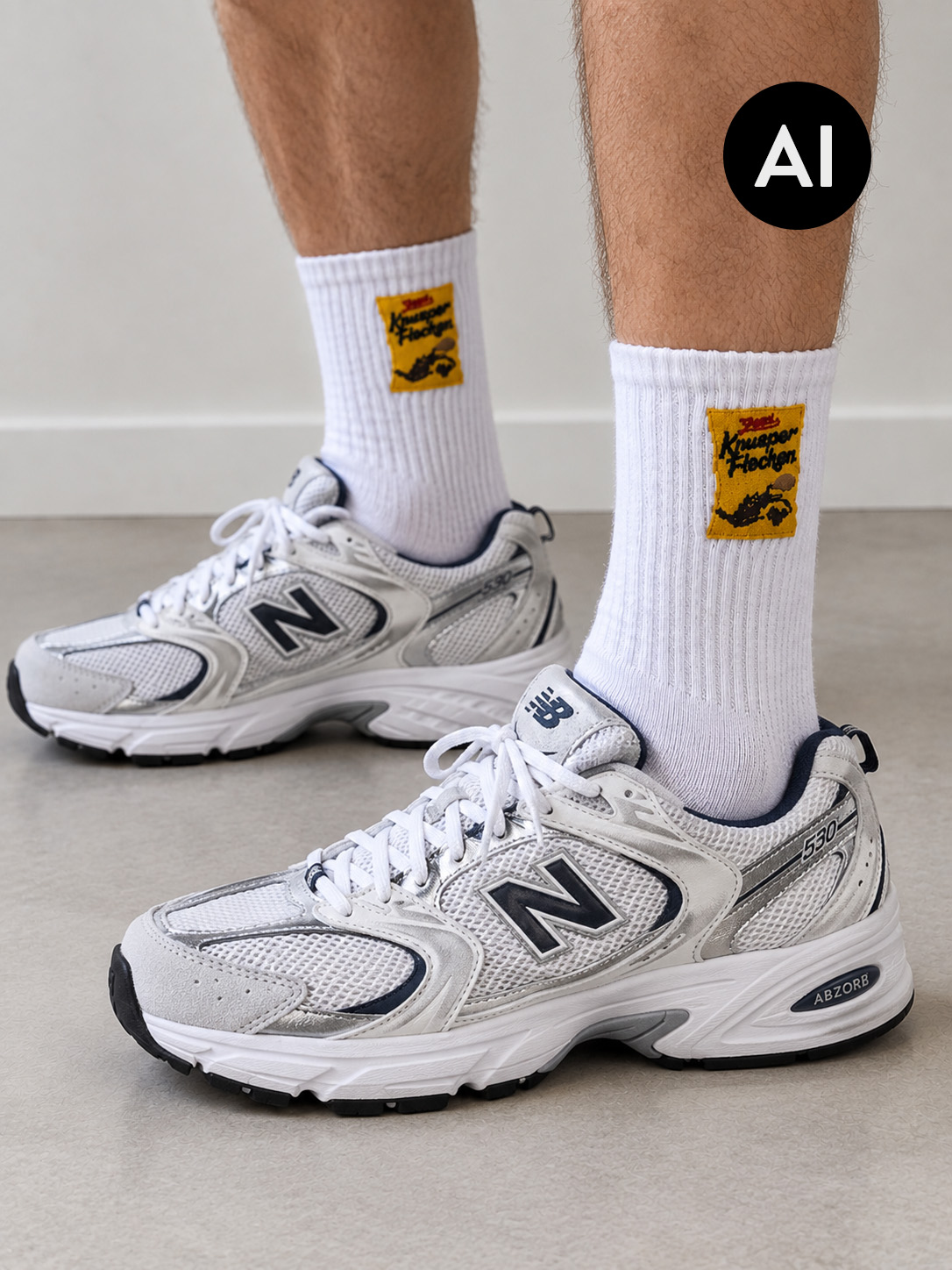 Knusperflocken Tennissocken