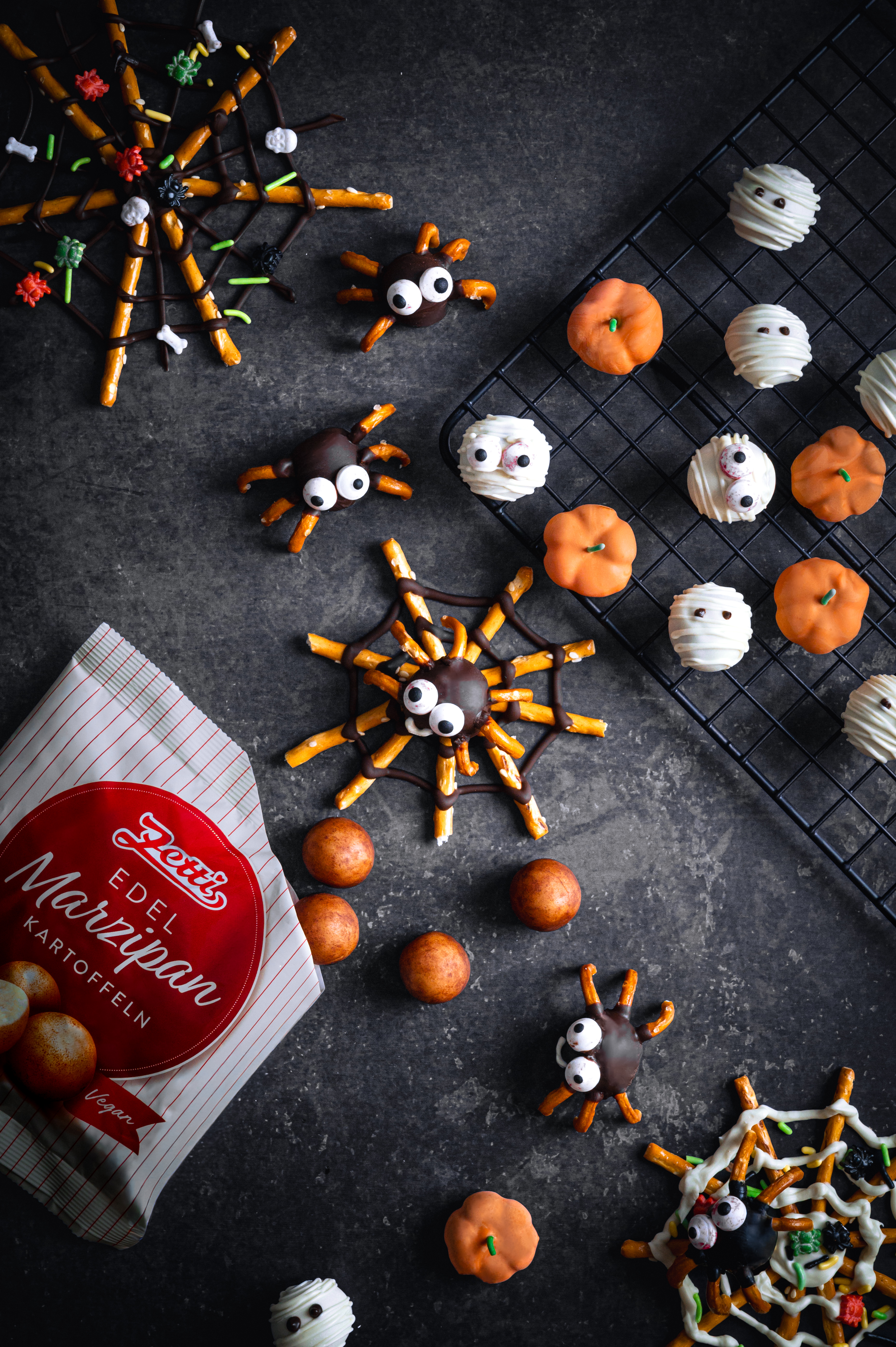 MARZIPAN HALLOWEEN PRALINEN