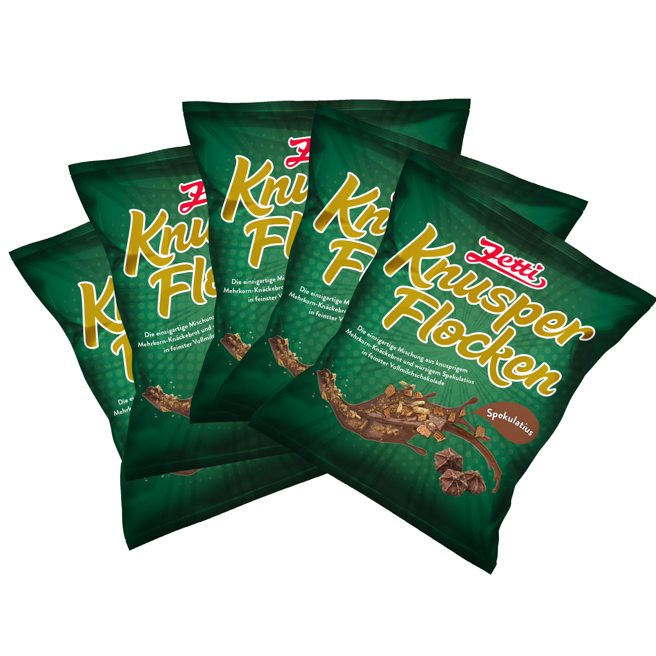 Zetti Knusperflocken Spekulatius (5 Stück)  Zetti Knusperflocken Spekulatius (5 Stück)