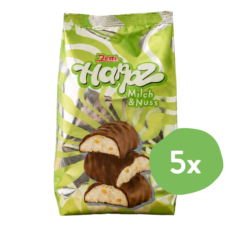 Zetti Happz Milch & Nuss (5 Stück)