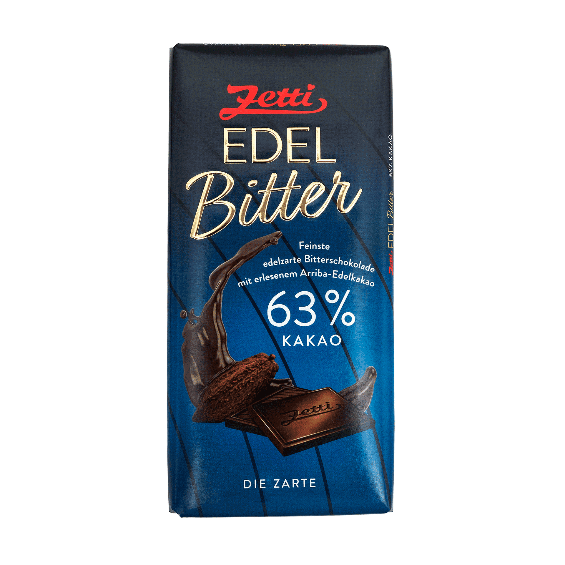 Zetti Edelbitter Tafel 63% Zetti Edelbitter Tafel 63%