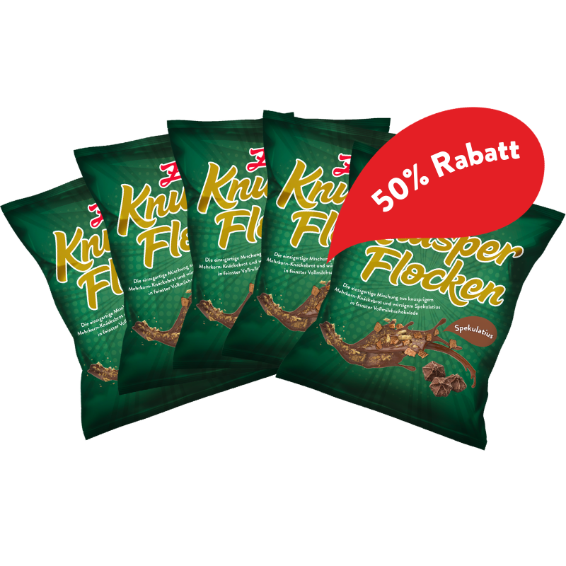 Zetti Knusperflocken Spekulatius (5 Stück) 