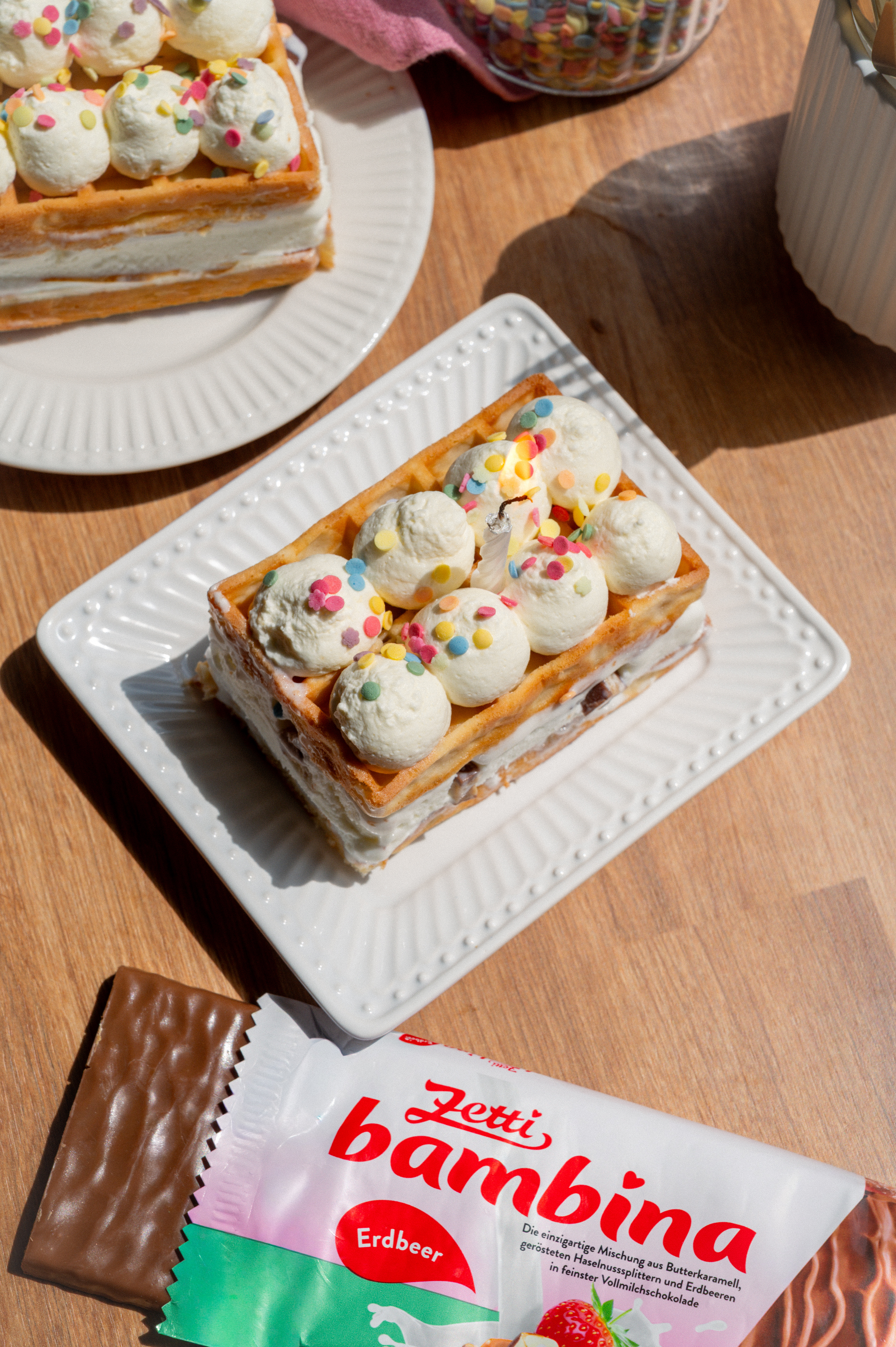 WAFFEL-EISTORTE