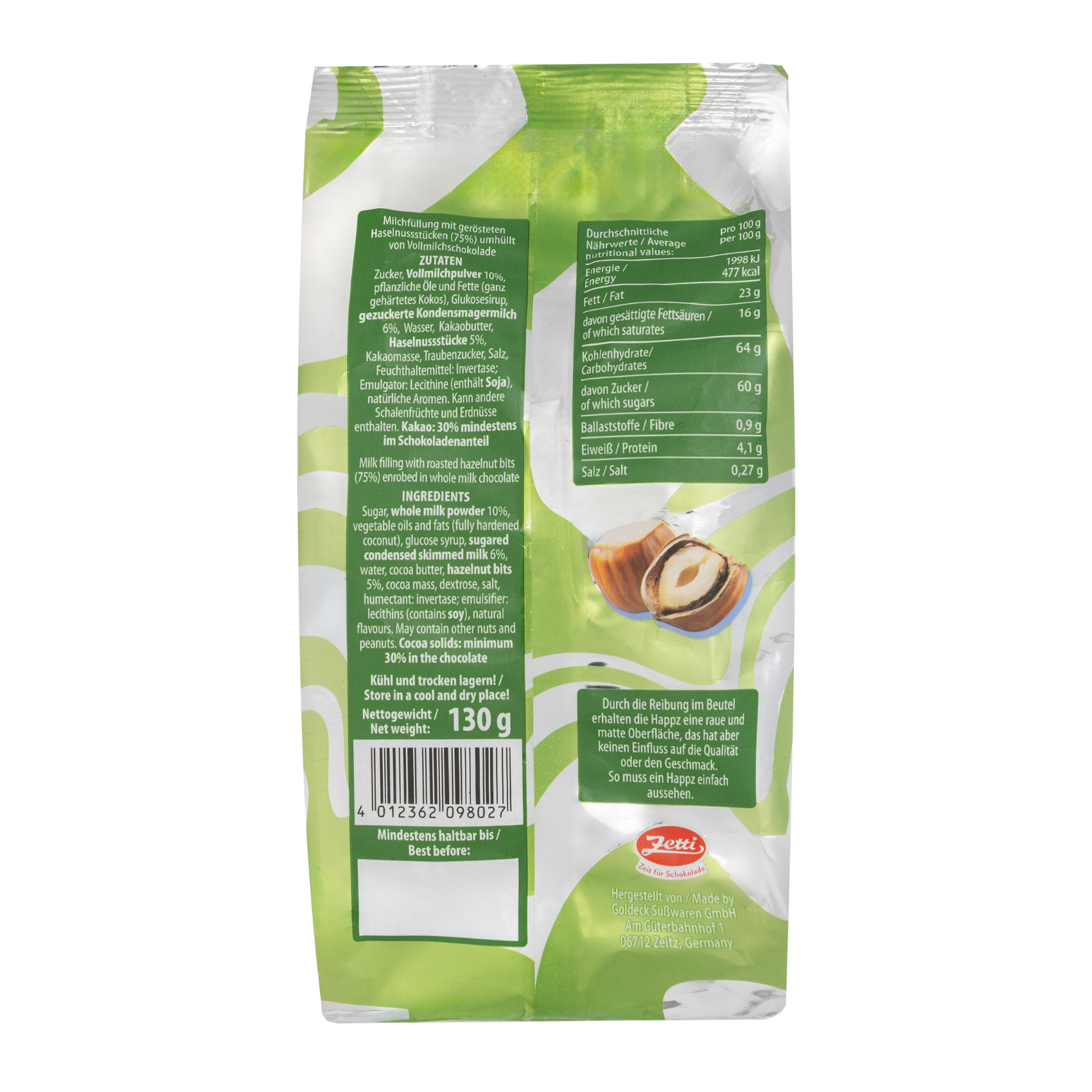 Zetti Happz Milch & Nuss