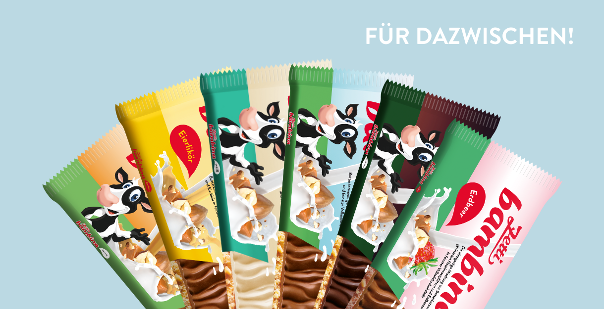 Werbebanner mit allen Tafeln Zetti Bambina