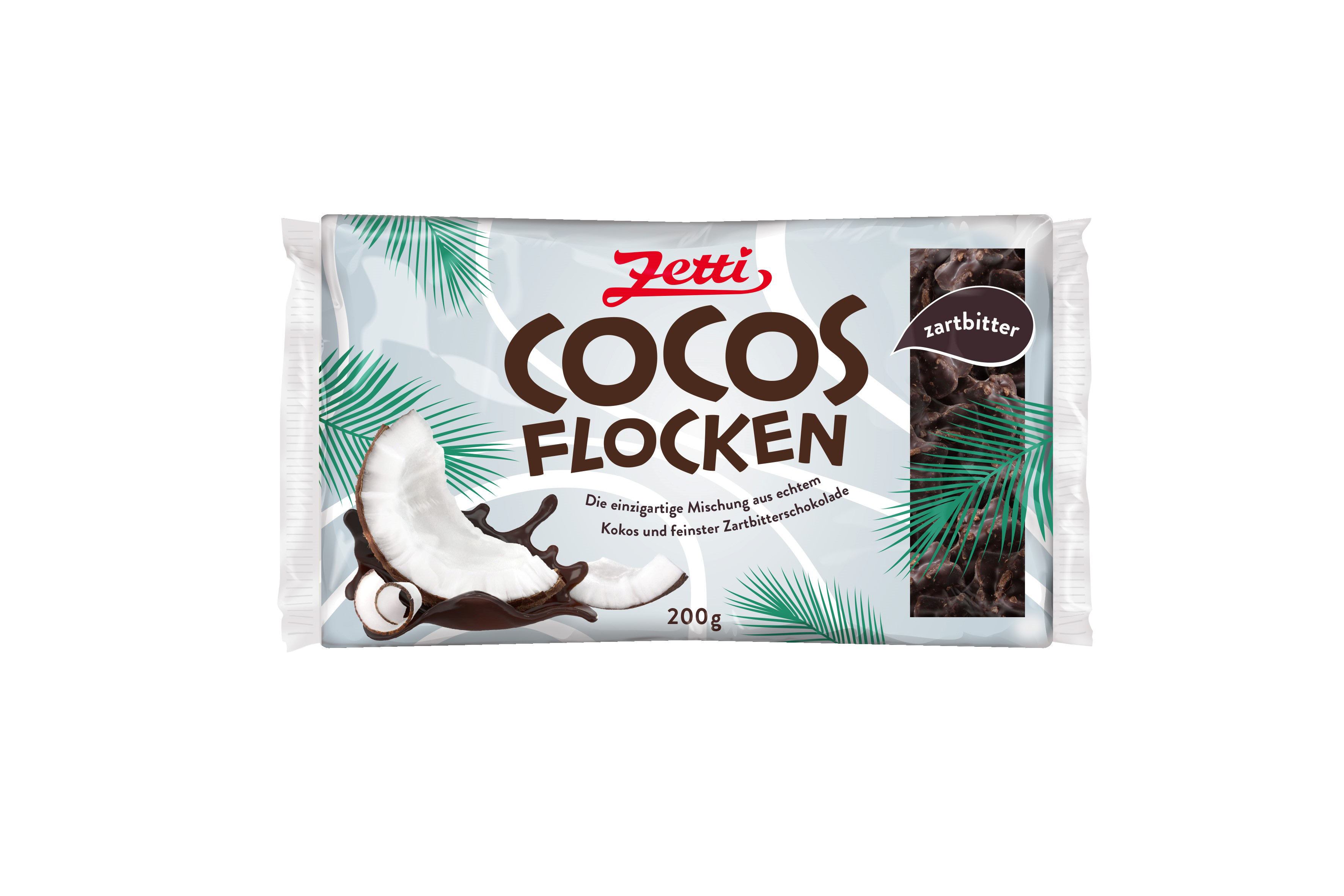 Zetti Cocosflocken Zartbitter
