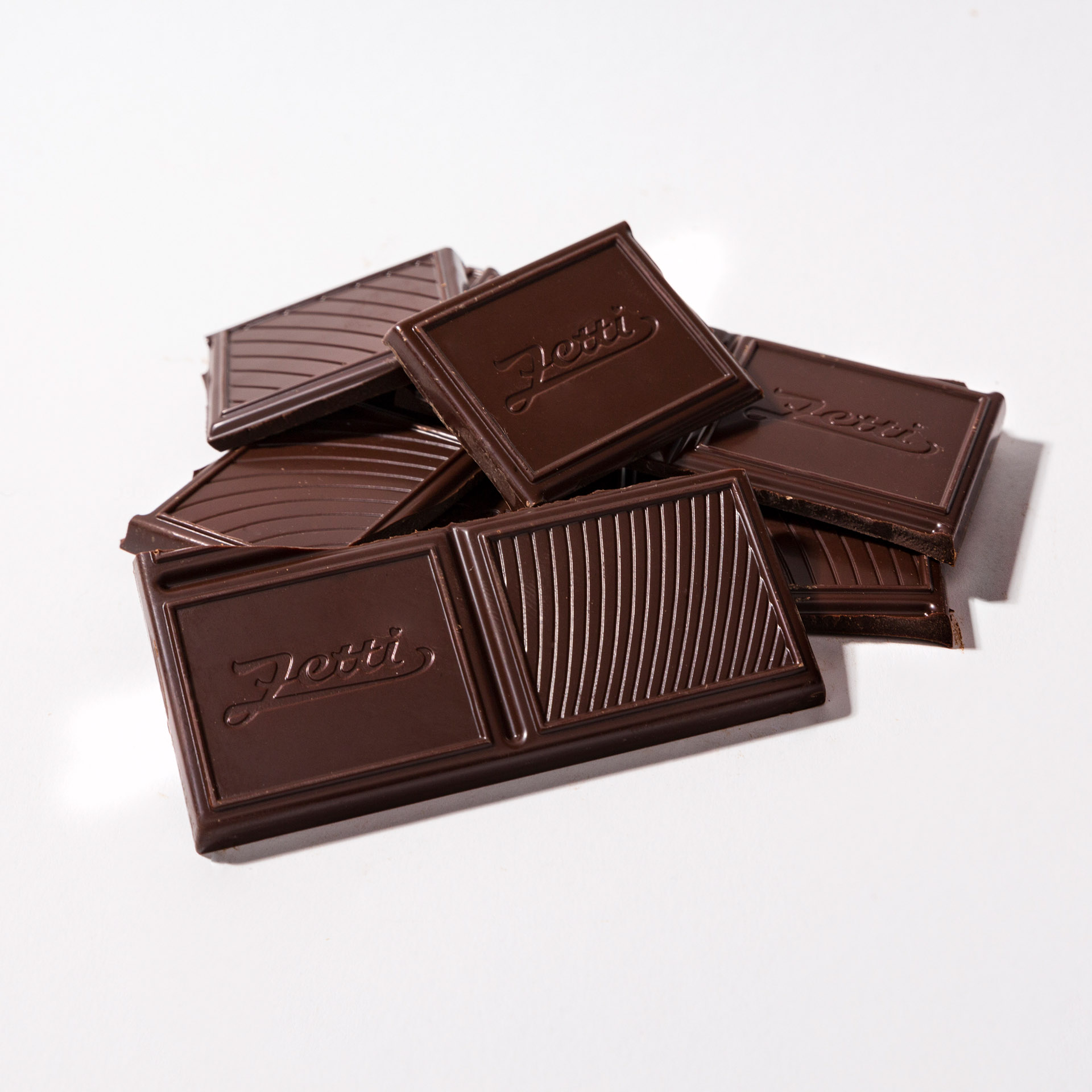 Zetti Edelbitter Tafel 63% Mehrere Stücke der Zetti Edelbitter 63%