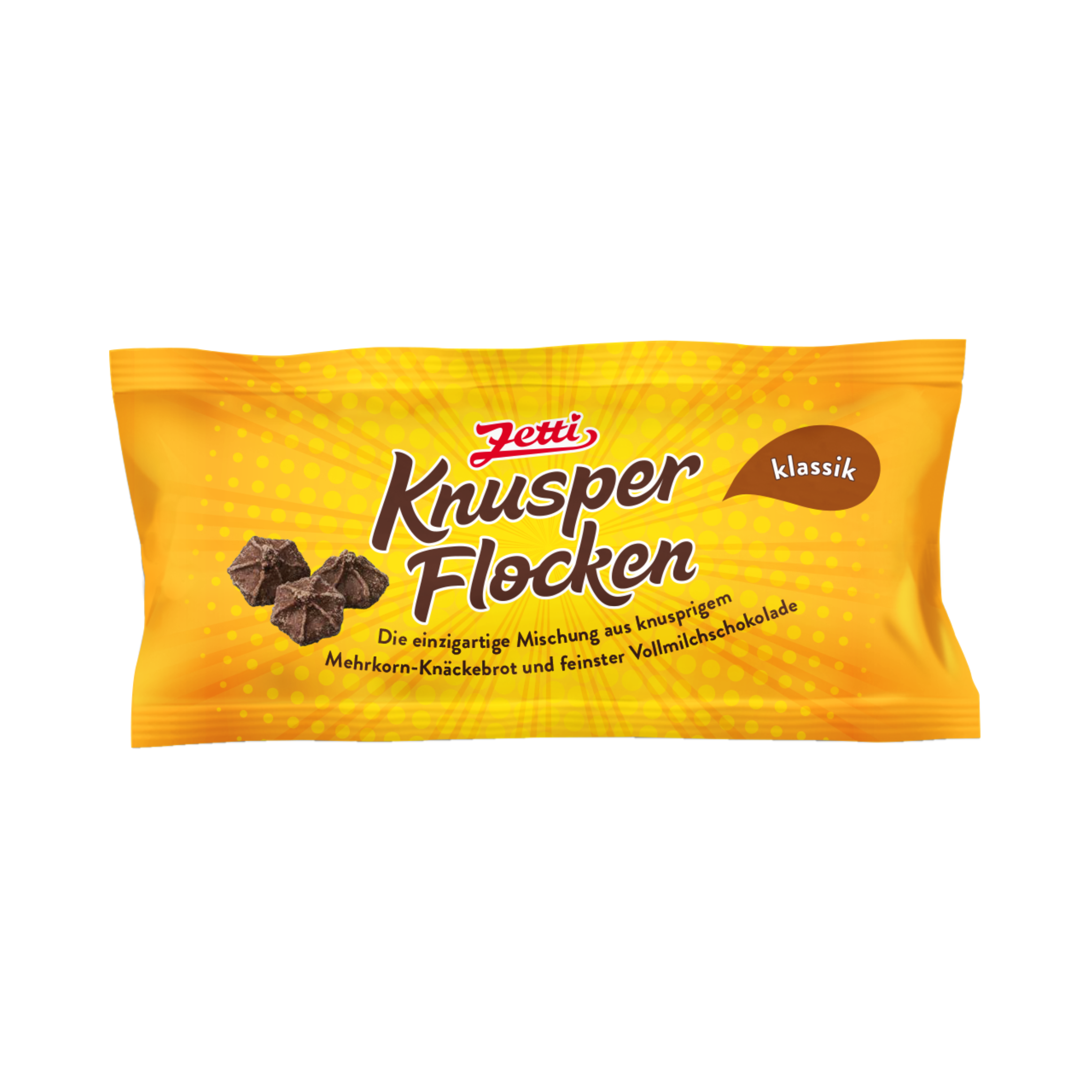 Zetti Knusperflocken Minis Eine Abbildung eines Zetti Knusperflocken Minis